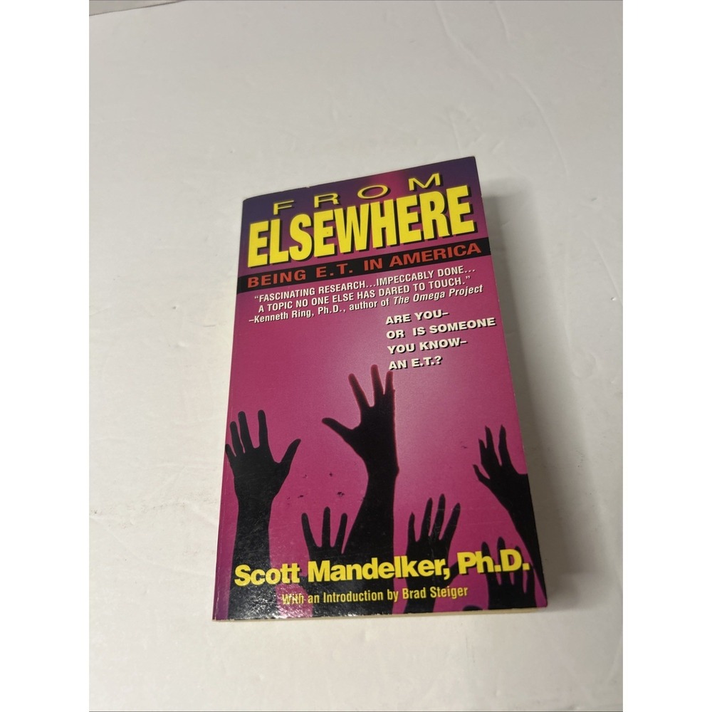 From Elsewhere: Being E.T. in America * Mandelker 1996 Dell MMPB * RARE